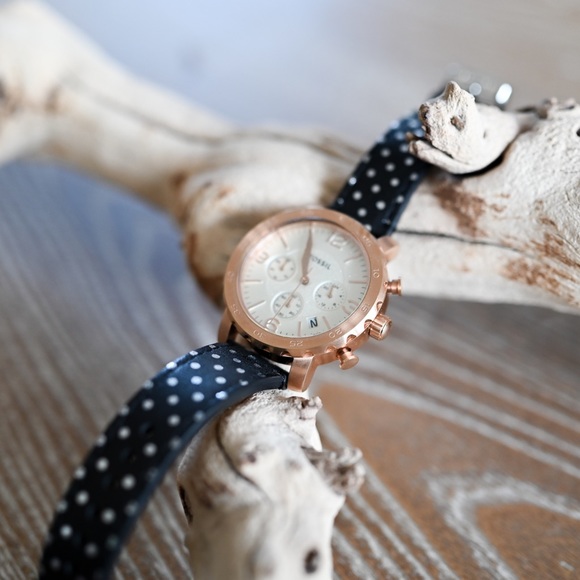 FOSSIL polkadot women watch - Picture 4 of 8